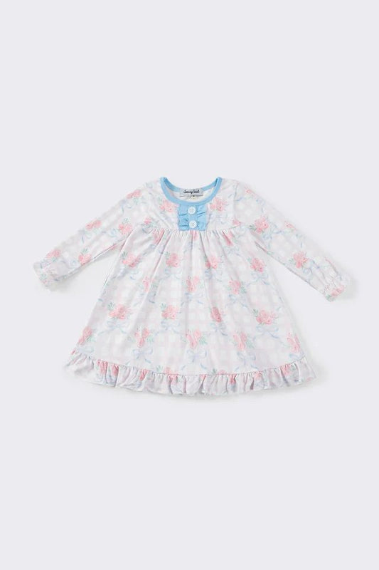RTS Floral/Coquette Dress