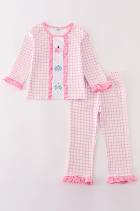 RTS Pink Pumpkin Pants Set