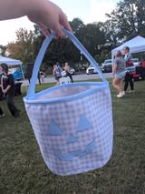 Blue Pumpkin Bucket