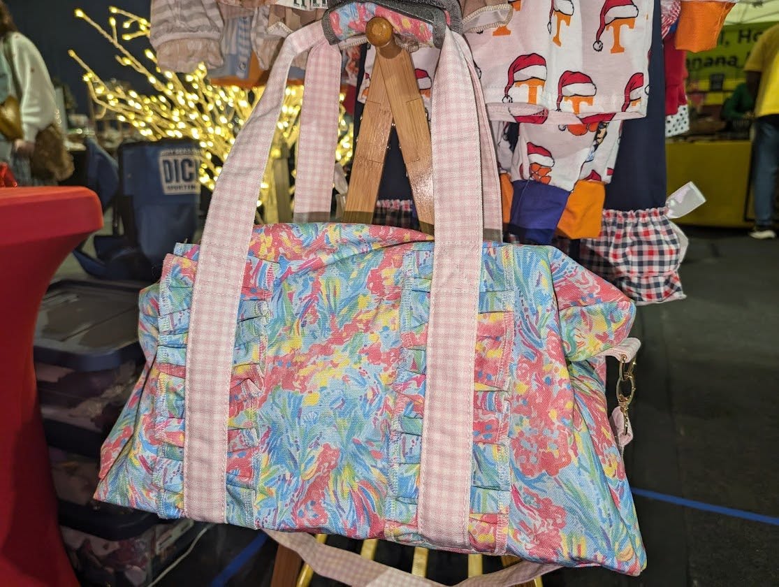 Watercolor Duffle Bag