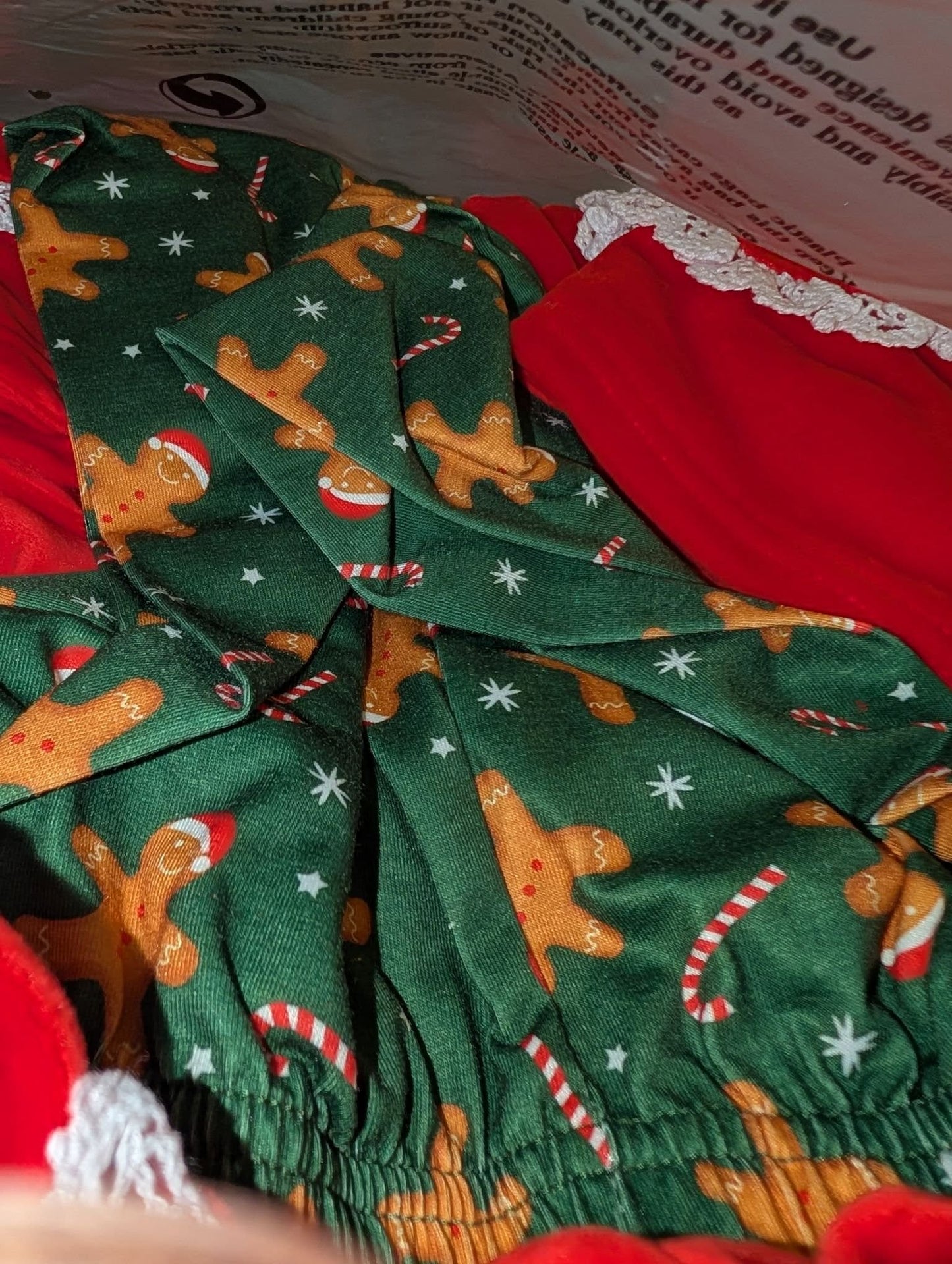 Gingerbread Pants Set