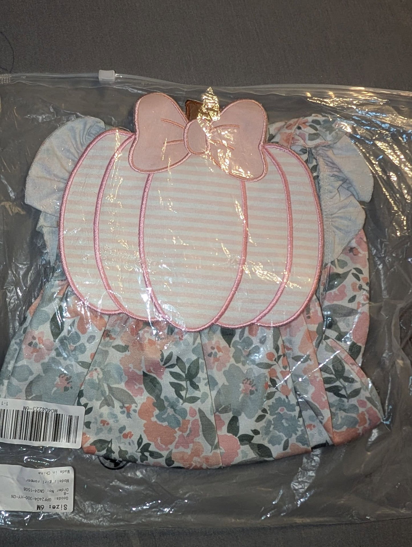 Pumpkin Romper