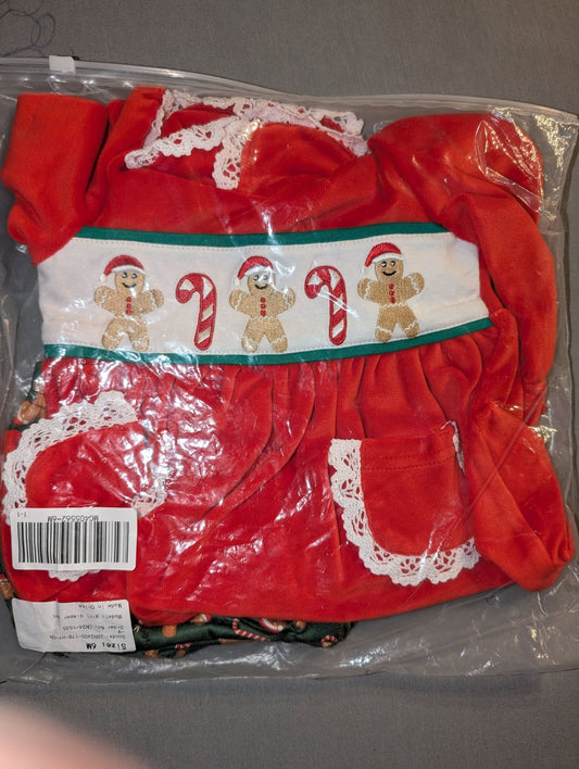 Gingerbread Bummie Set