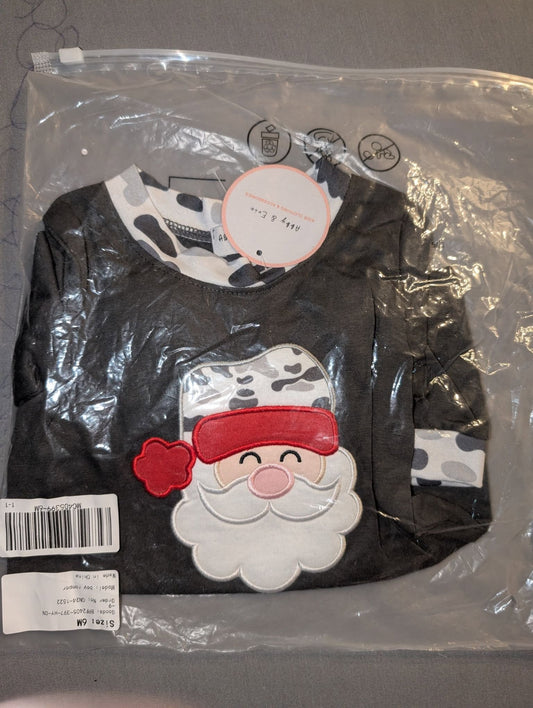 Camo Santa Romper