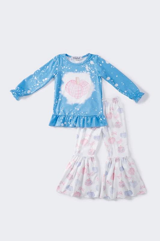 Blue Pumpkin Bell Bottoms Set