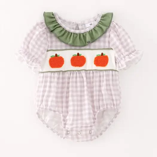 RTS French Knot Pumpkin Bubble