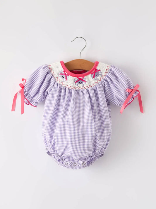 RTS Purple Smocked Spider Bubble