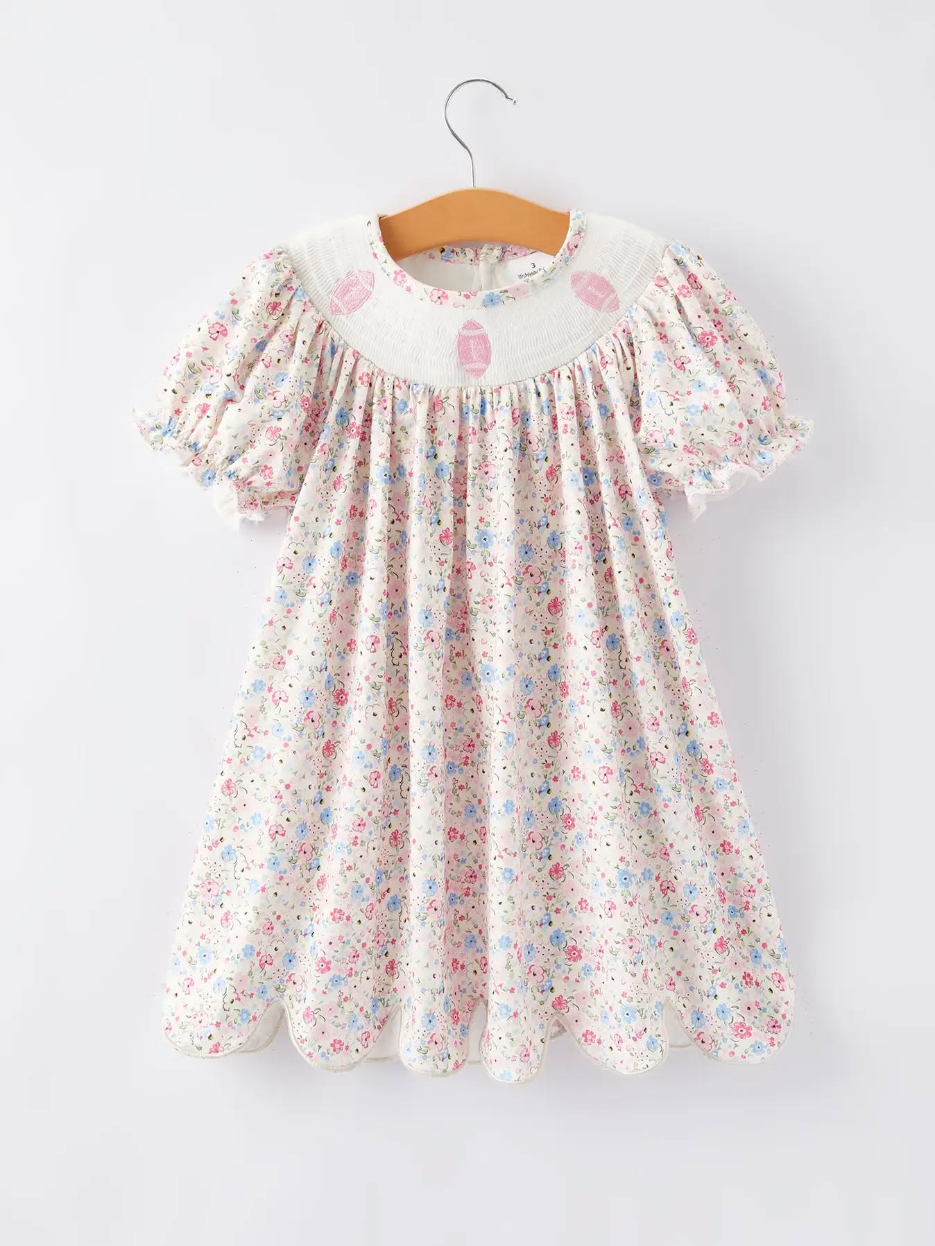 RTS Floral Smocked Football Sets