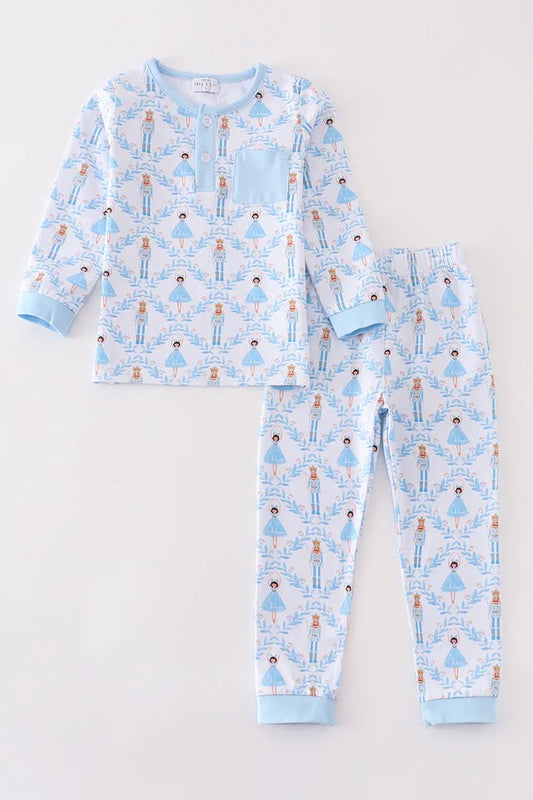 RTS Blue Nutcracker PJs