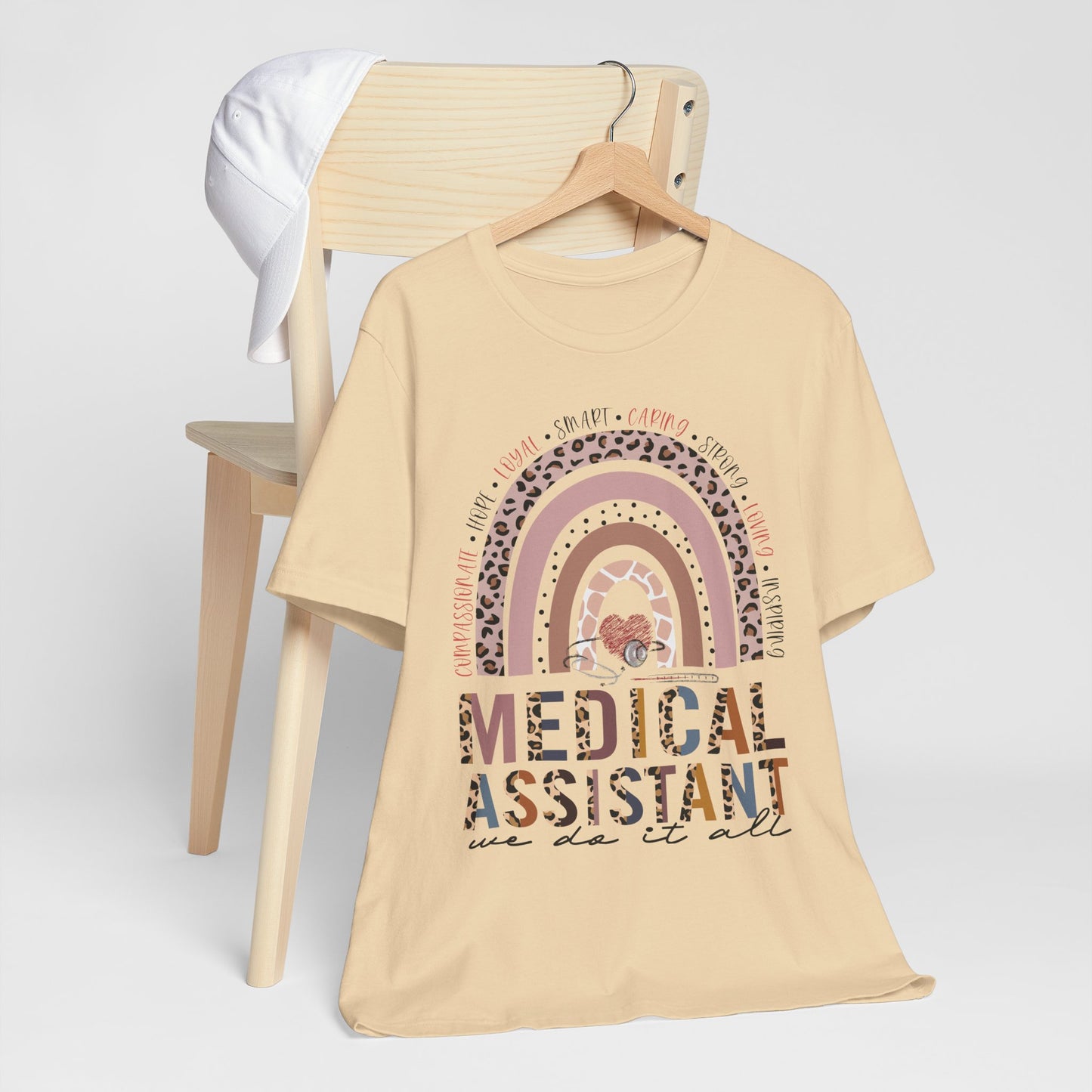 Medical Assistant Rainbow Graphic Tee - We Do It All