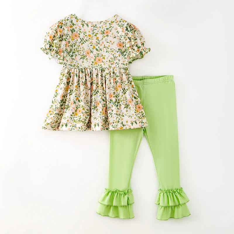 RTS Floral God is Good Pants Set