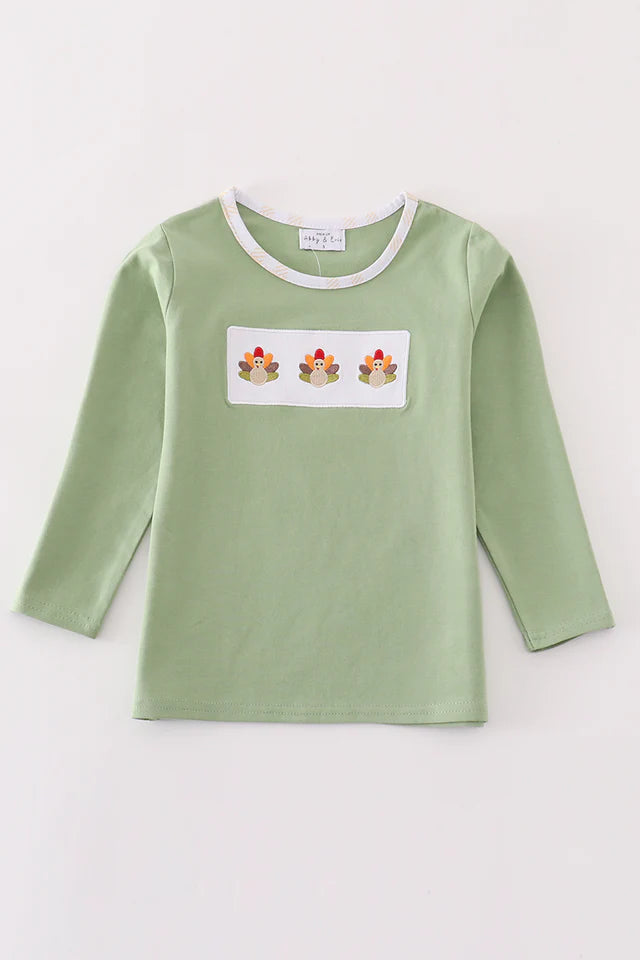 Sage Turkey Shirt