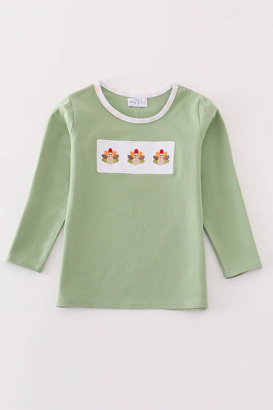 Sage Turkey Shirt