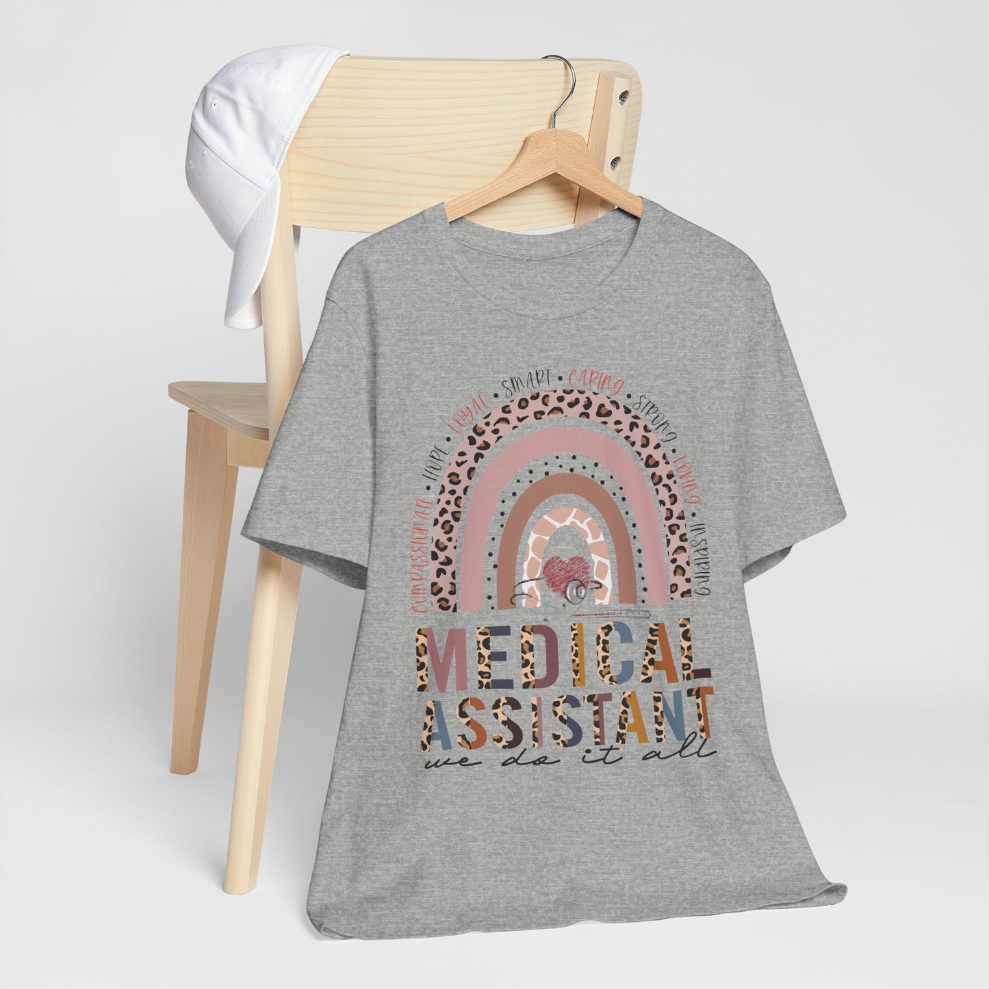Medical Assistant Rainbow Graphic Tee - We Do It All