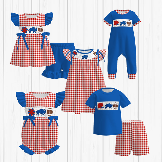 PREORDER Buffalo Smocked Sets