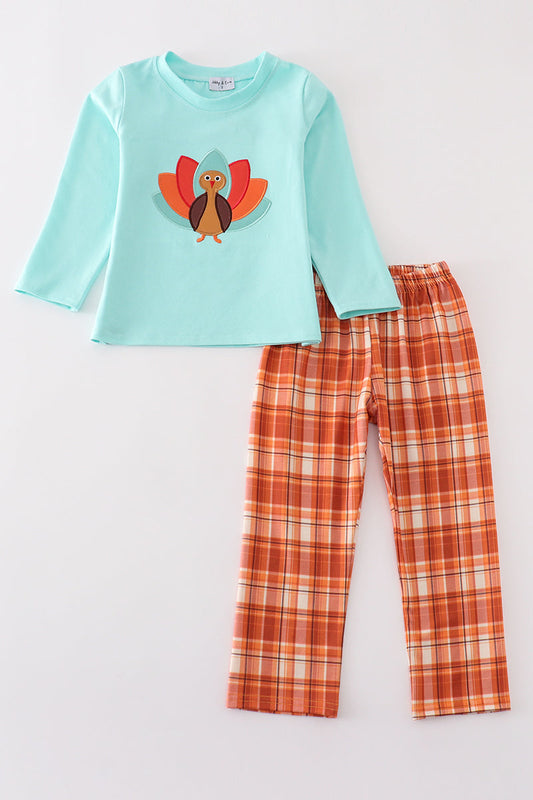 Green Turkey Pants Set
