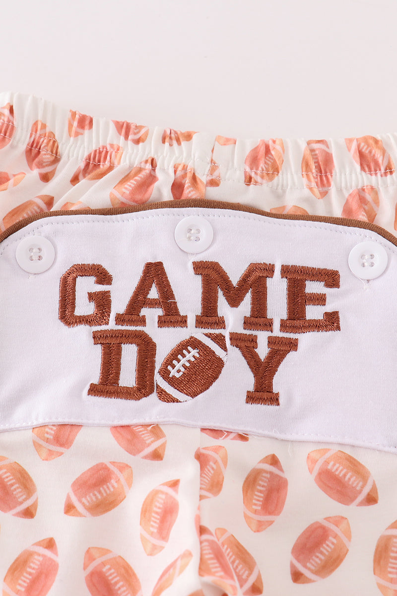 Brown football game day sets