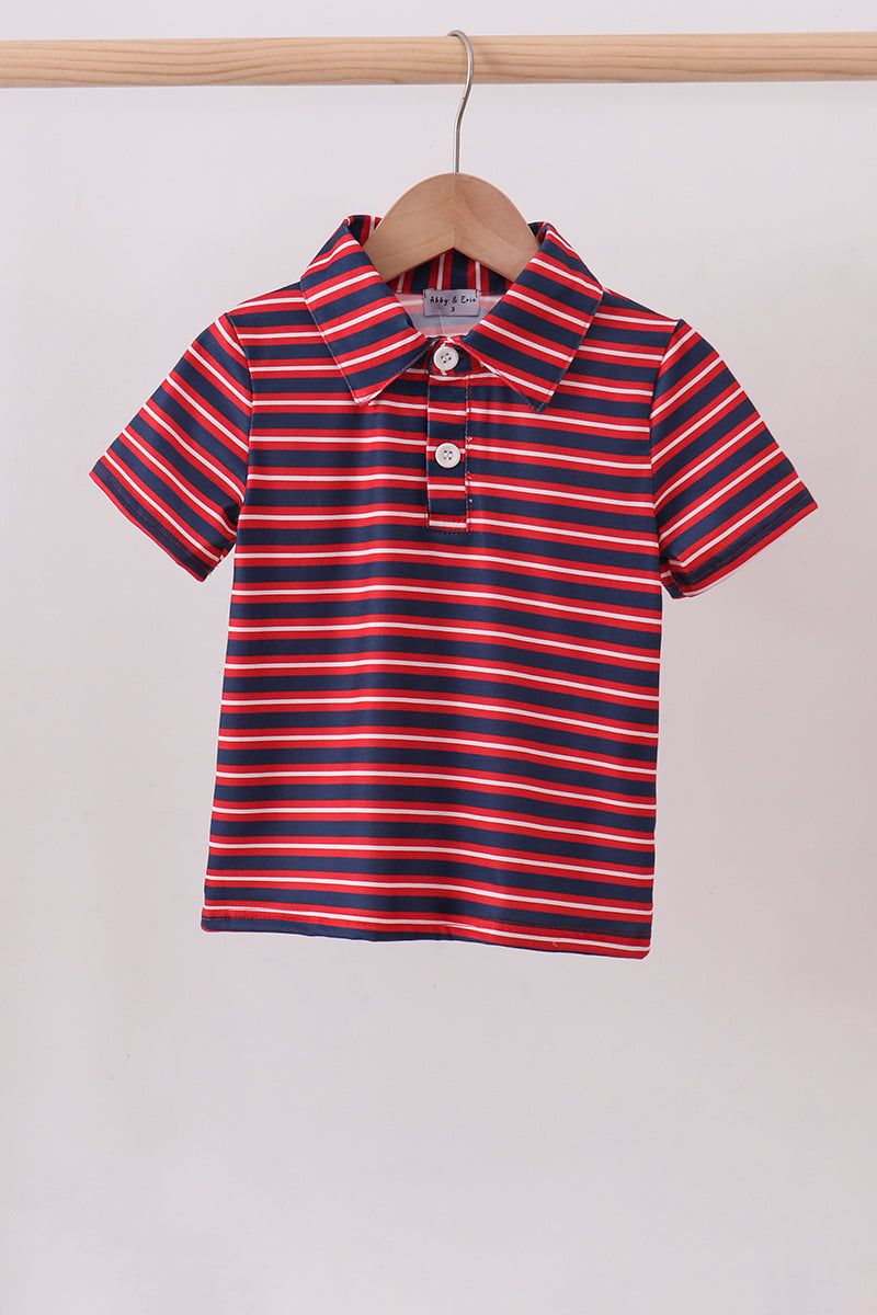 Stripe button down shirt