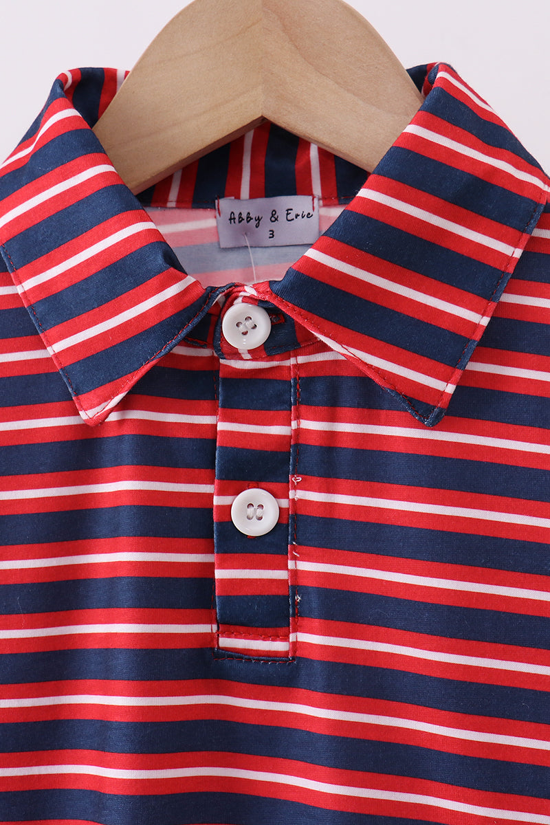 Stripe button down shirt