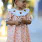 Thanksgiving Turkey Floral Lace Ruffle Girls Dress
