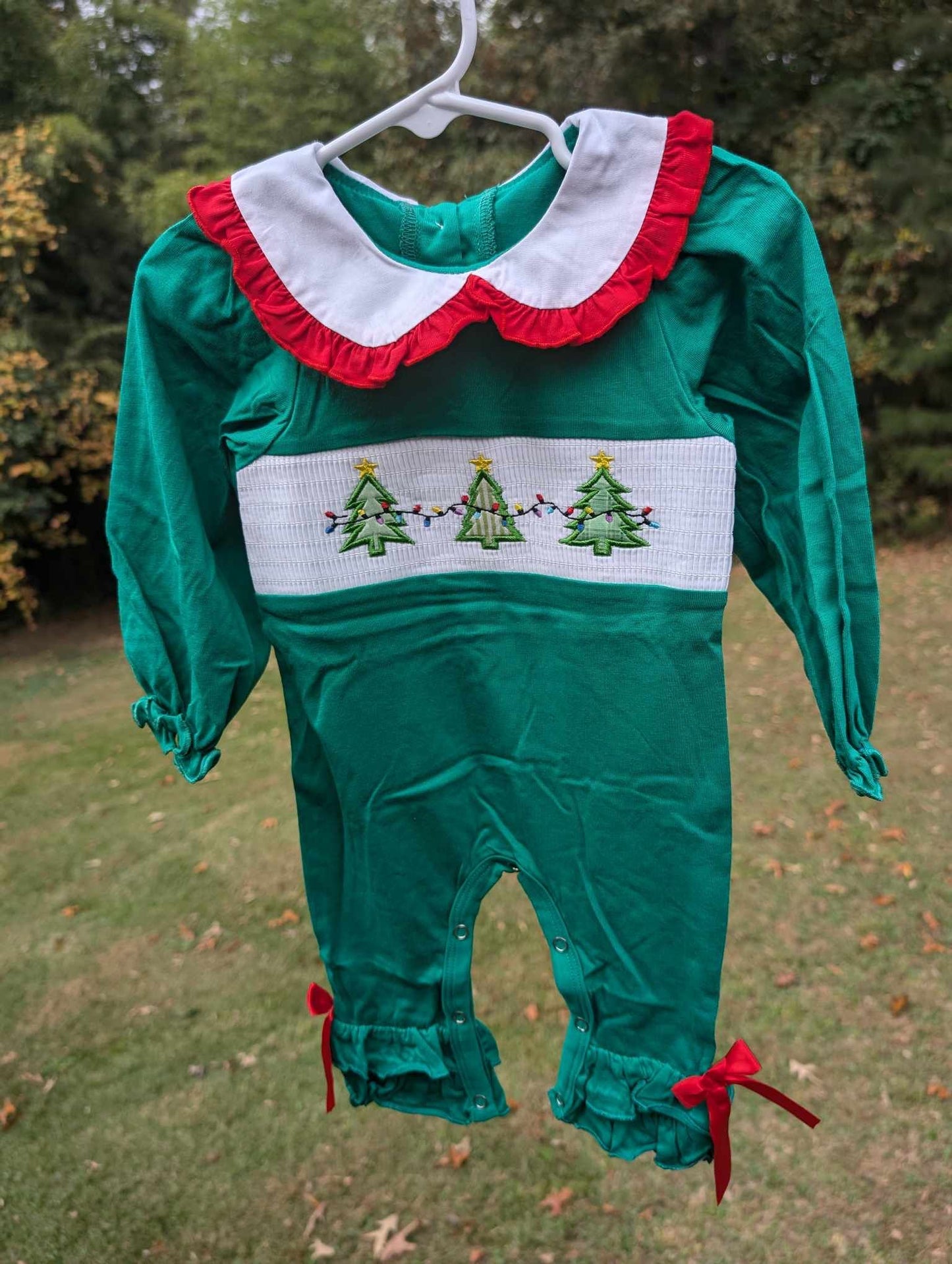 RTS Smocked Christmas Tree Sets