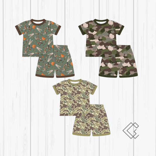 SPRING PREORDER Camo Shorts Collection