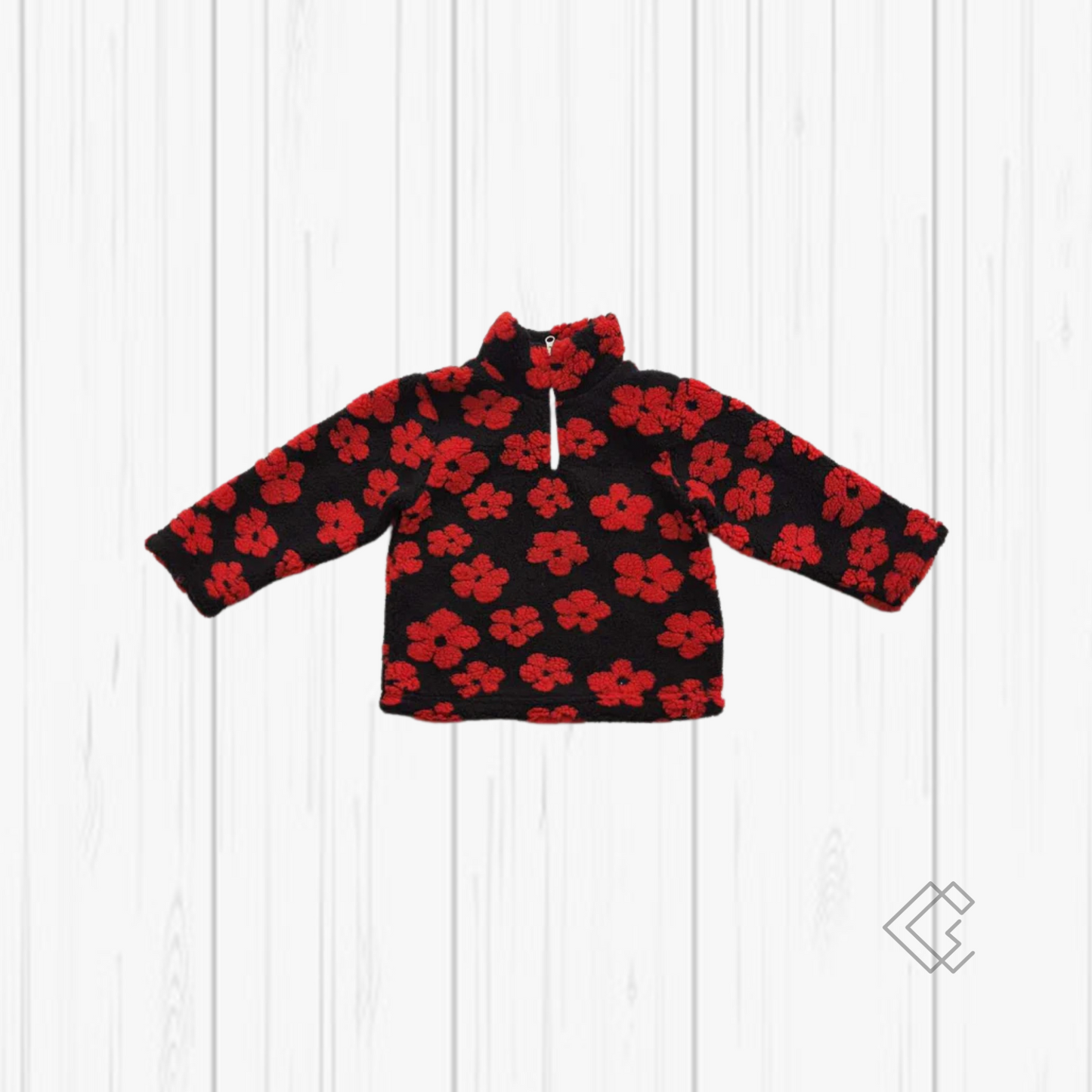 Flower Sherpa Jackets