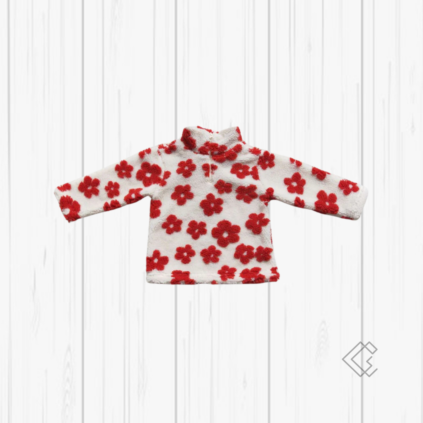 Flower Sherpa Jackets