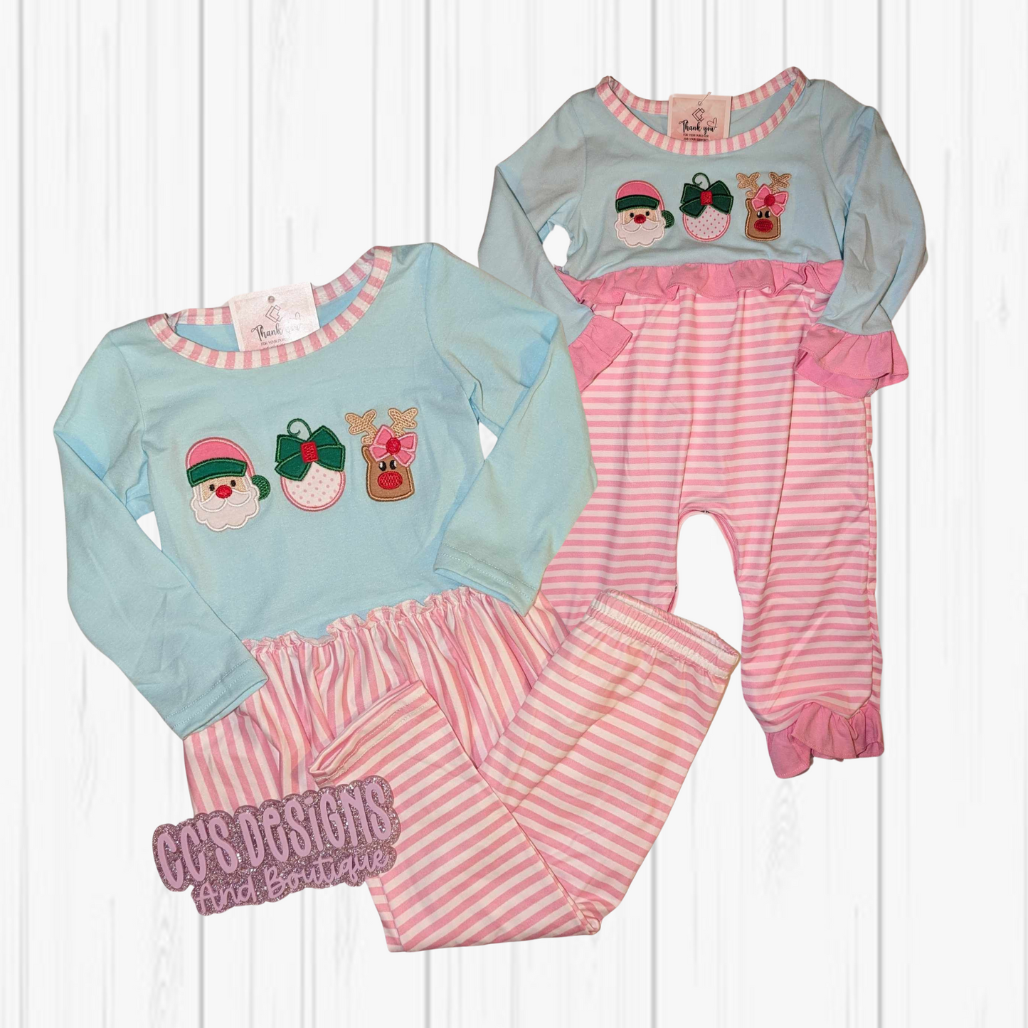 RTS Teal & Pink Christmas Sets