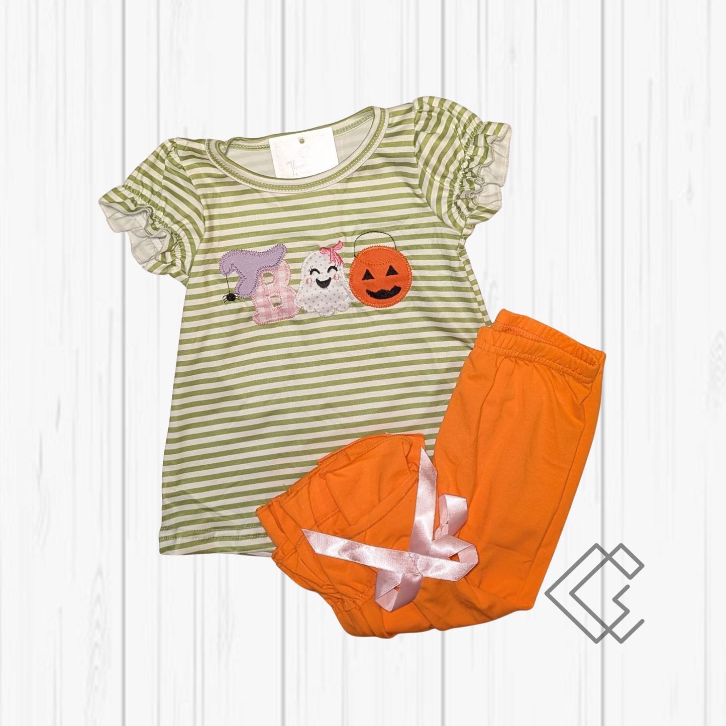 RTS Green Striped Boo Sets