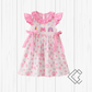 RTS Smocked Back to School Floral Dress