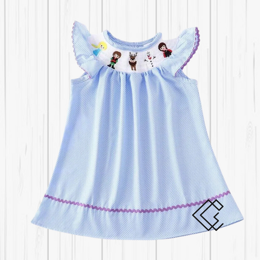 RTS Smocked Princess Dress