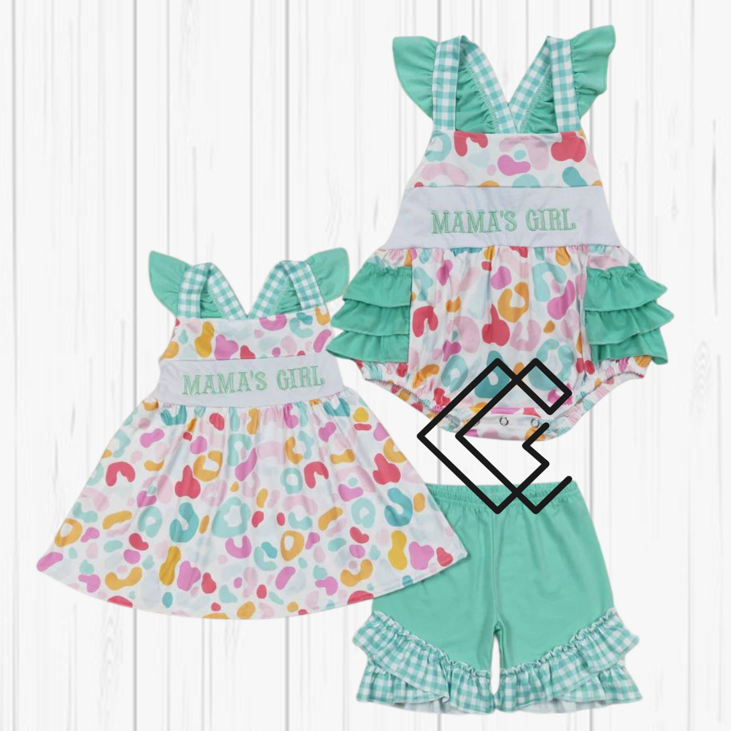 Leopard Mama's Girl Sets