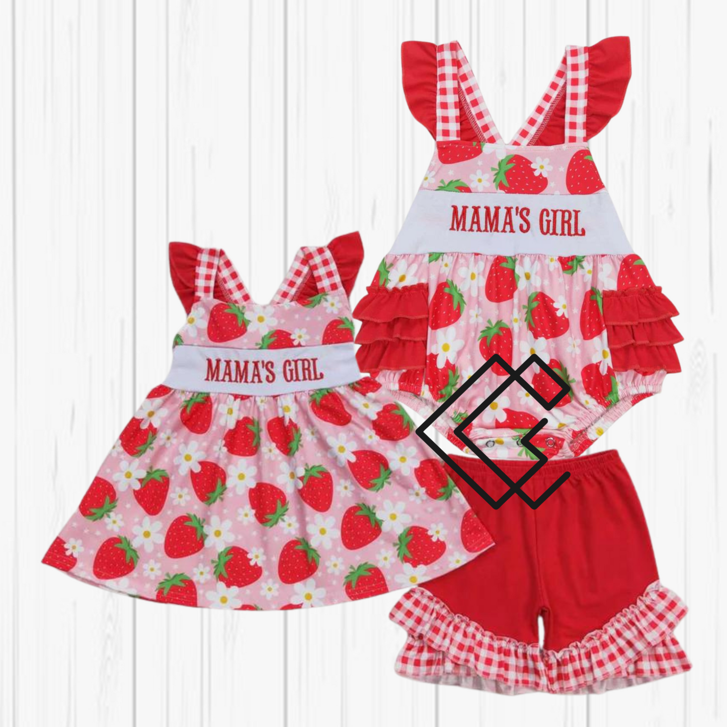 Strawberry Mama's Girl Sets