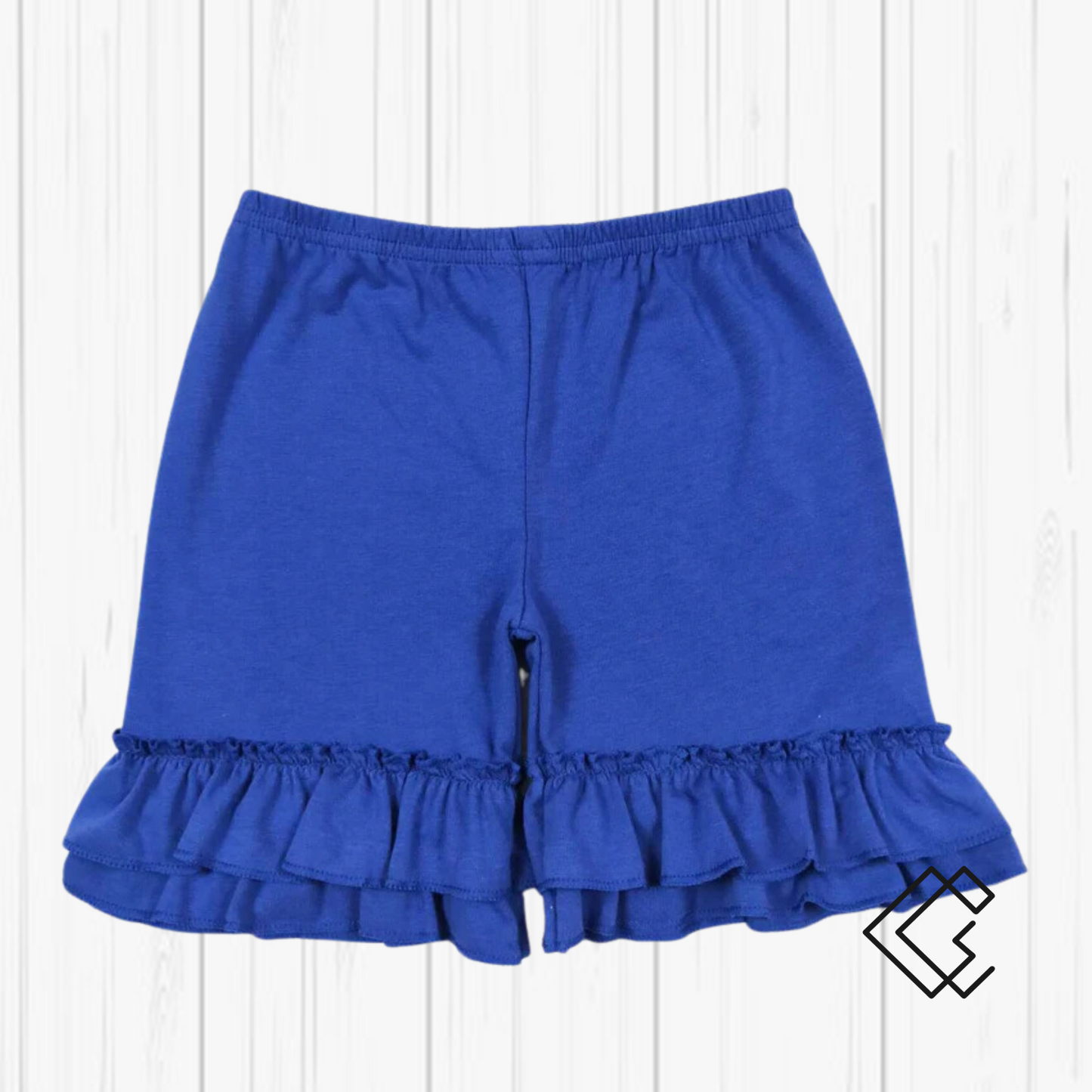 RTS Girls Double Ruffle Shorts