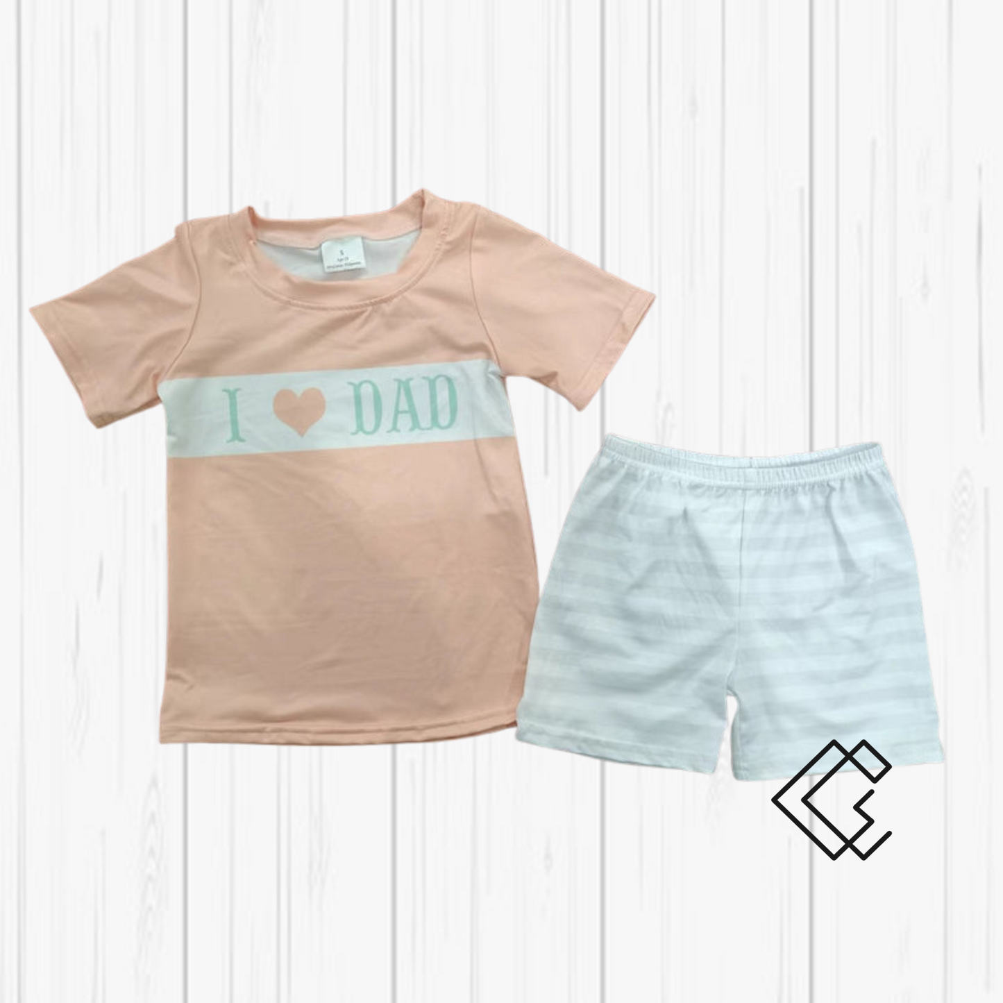 I Love Dad Matching Sets