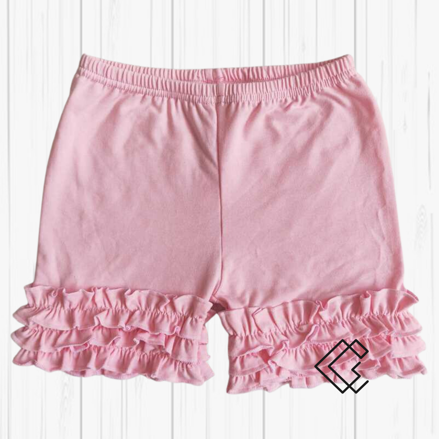 RTS Girls Triple Ruffle Shorts