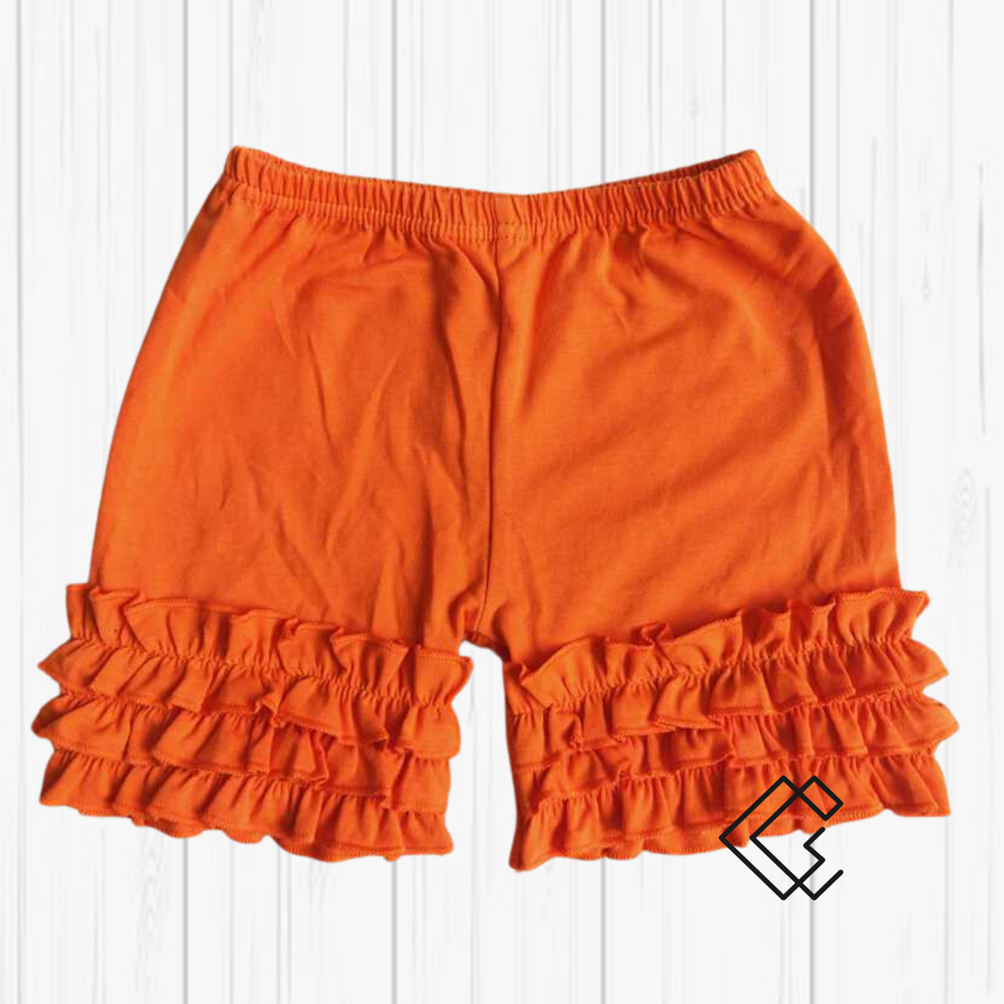 RTS Girls Triple Ruffle Shorts