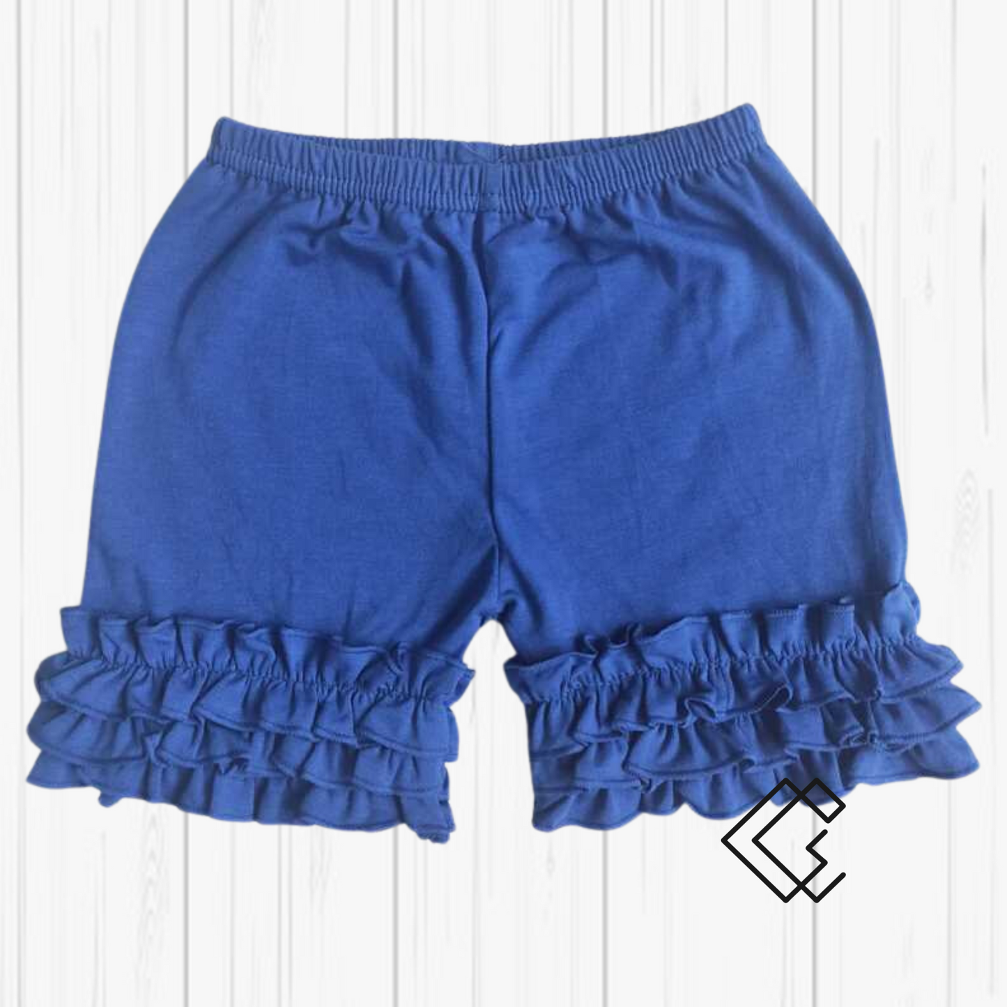 RTS Girls Triple Ruffle Shorts