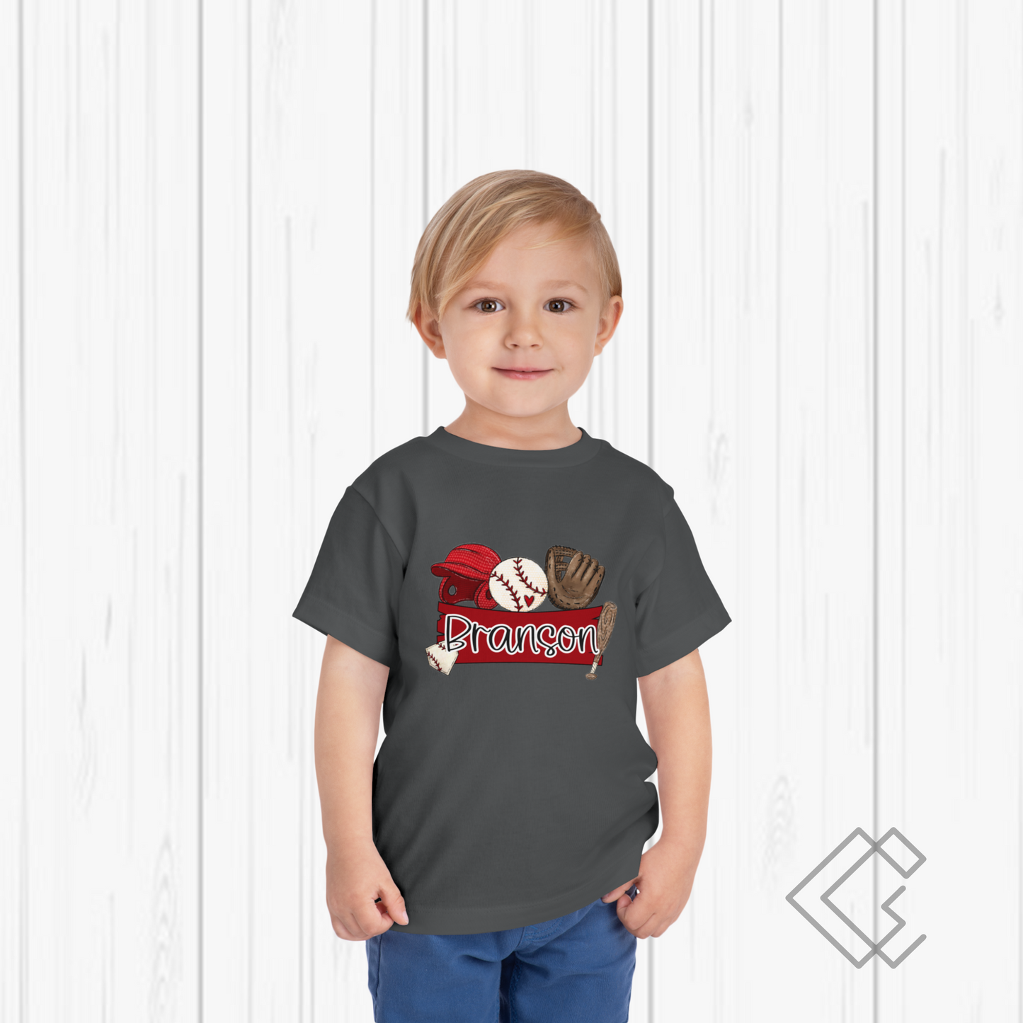 Personalized Kids Baseball Tee - Fun Baseball Shirt for Young Athletes, Perfect for Birthdays, Team Events, Everyday Wear