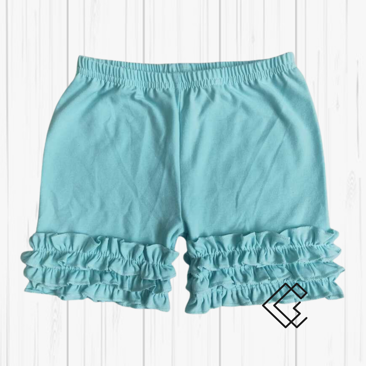 RTS Girls Triple Ruffle Shorts