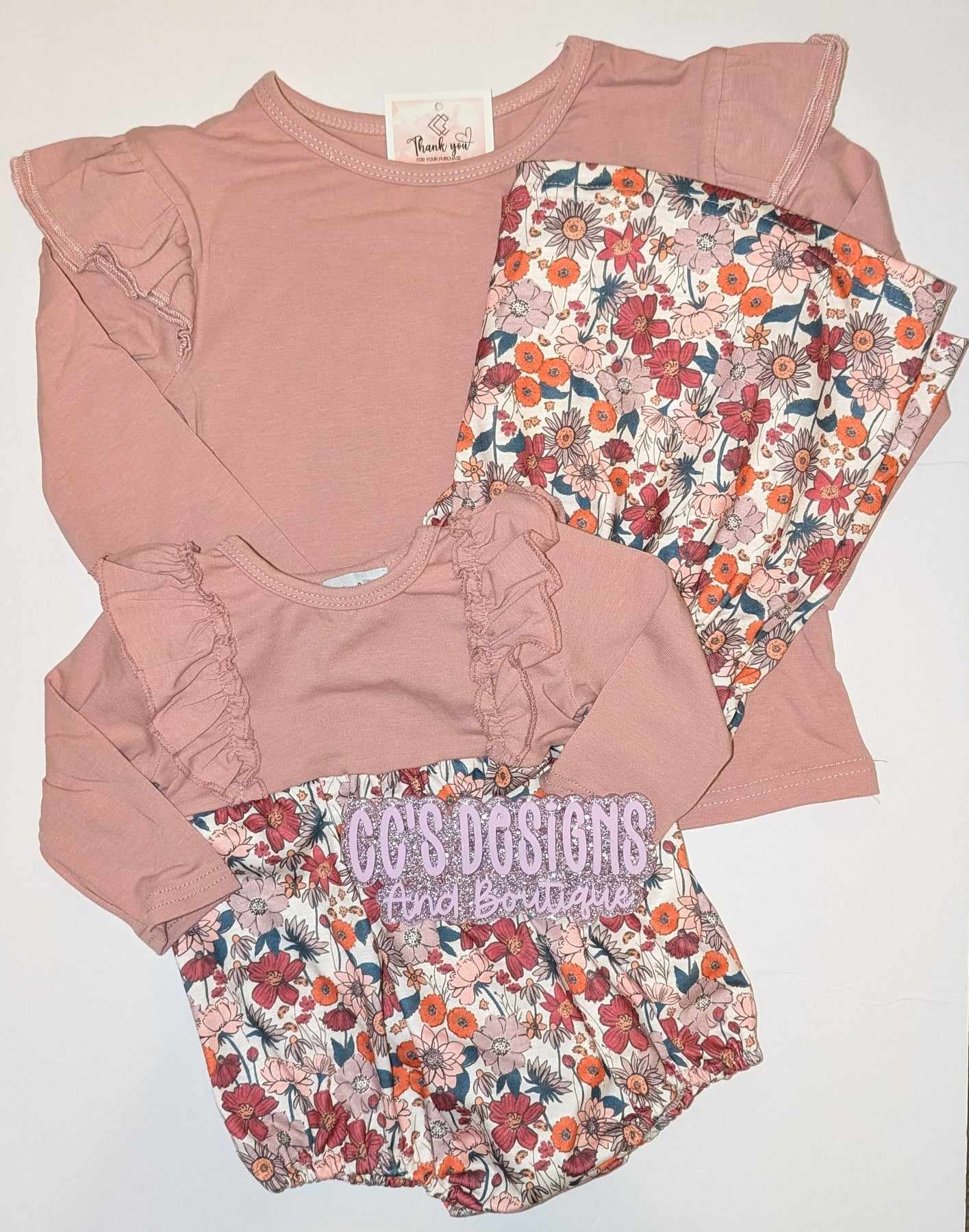 RTS Blush Floral Sets