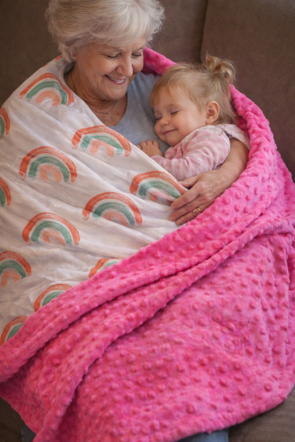 Colorful Creations Minky Blanket