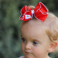 Winter Christmas Santa Hair Clip 4.3inch