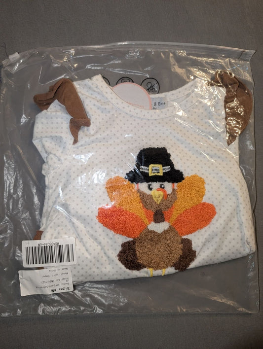French Knot Turkey Bubble