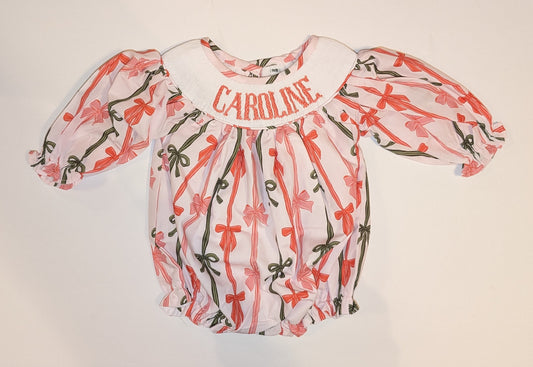 PREORDER Christmas Coquette Handsmocked Sets