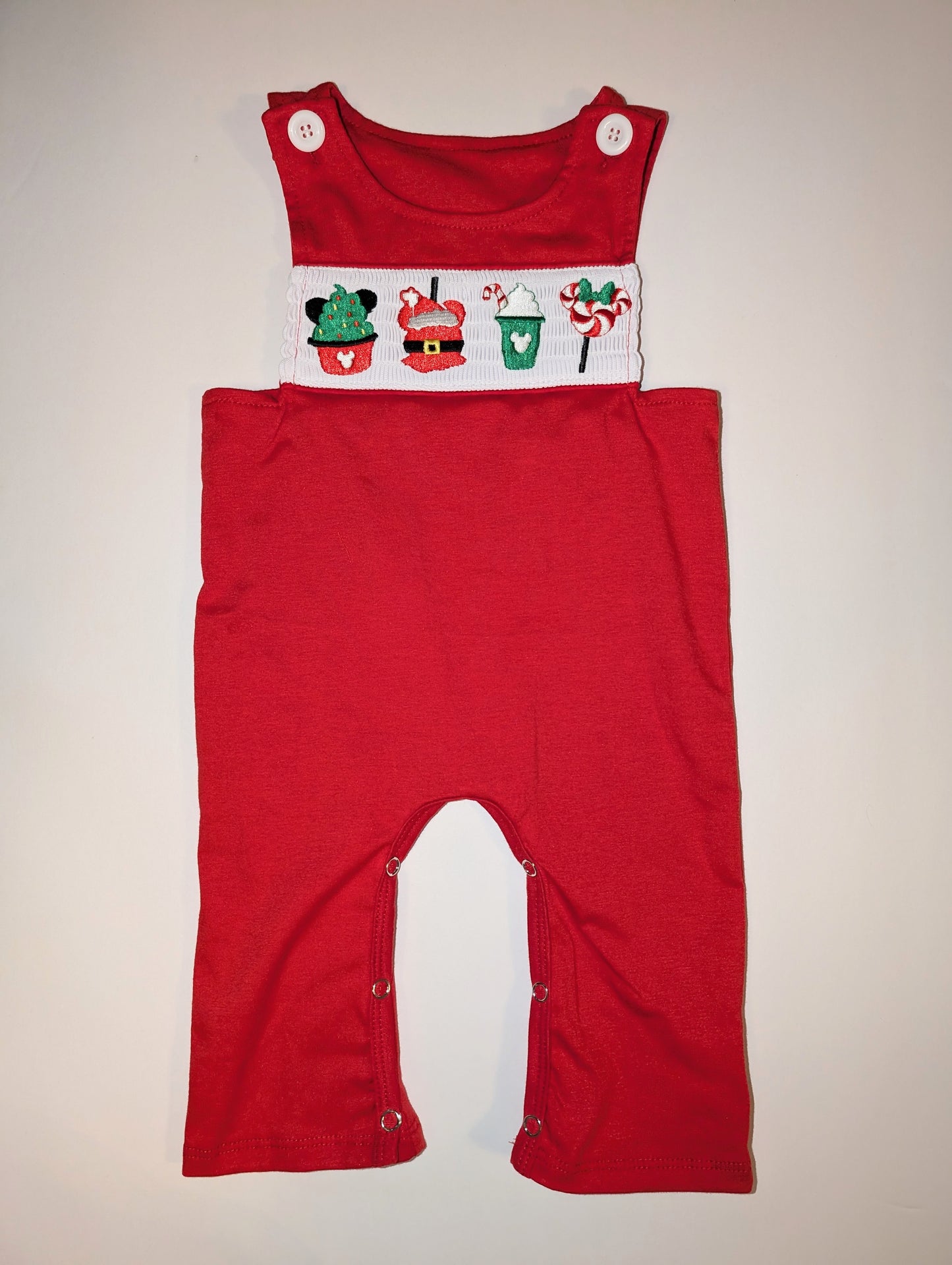 Smocked Christmas Snack Sets