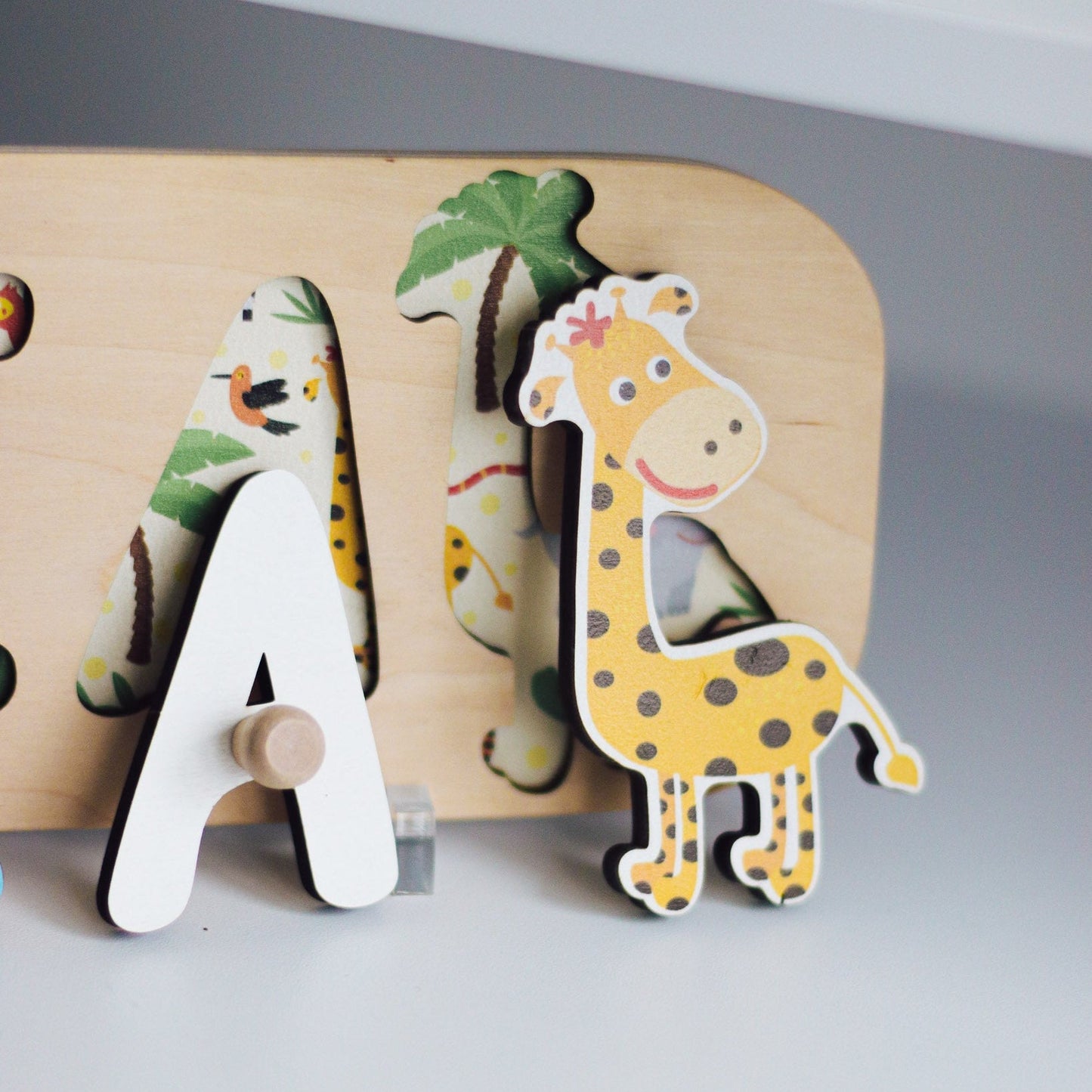 Safari Name Puzzle
