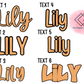 Personalized Blue Name Puzzle